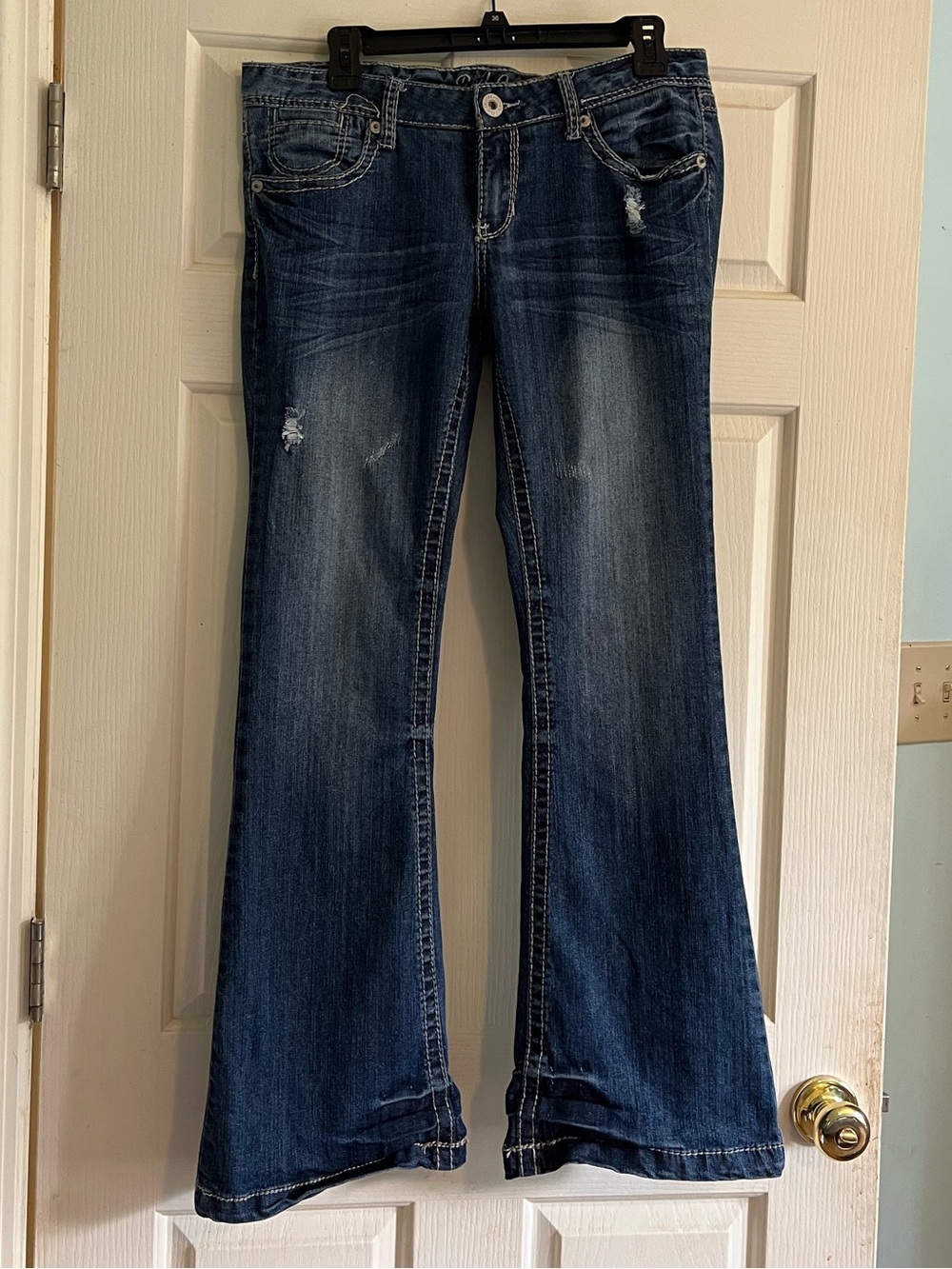Red Camel Dark Blue Flare Jeans